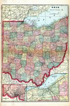 Ohio State Map, Paulding County 1905